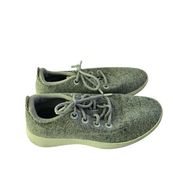 Allbirds Men's Wool Runner Dapple Gray Cream Sole Size 11 - Picture 2 of 8